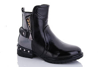 "Черевики KIMBO-O A060-3A Silver-black 34р, 35р, 36р