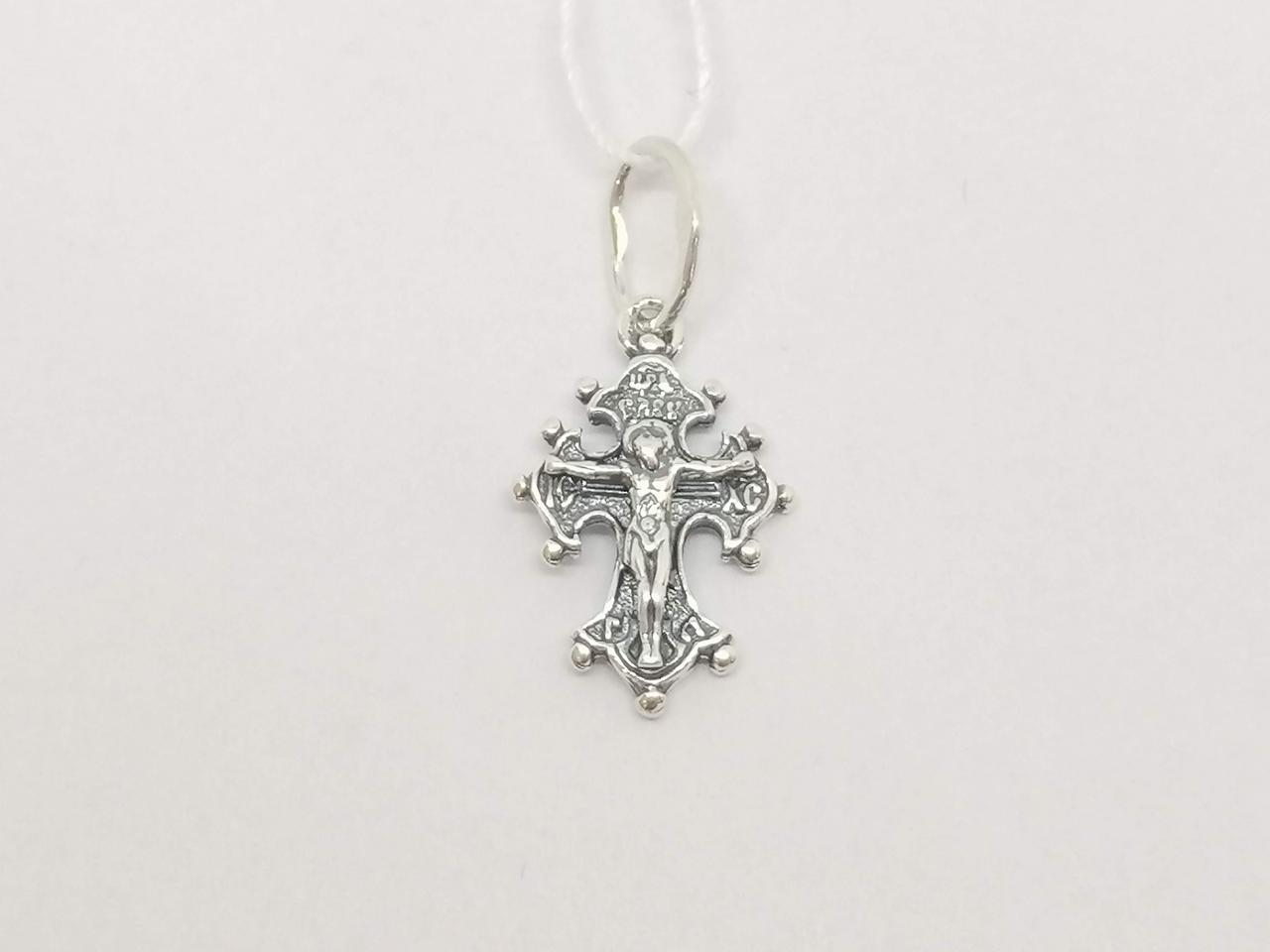 Срібний хрест Розп'яття Христа.   34950