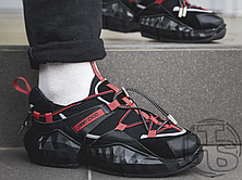 Жіночі кросівки Jimmy Choo Diamond Black Red, фото 4