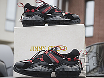 Жіночі кросівки Jimmy Choo Diamond Black Red, фото 5
