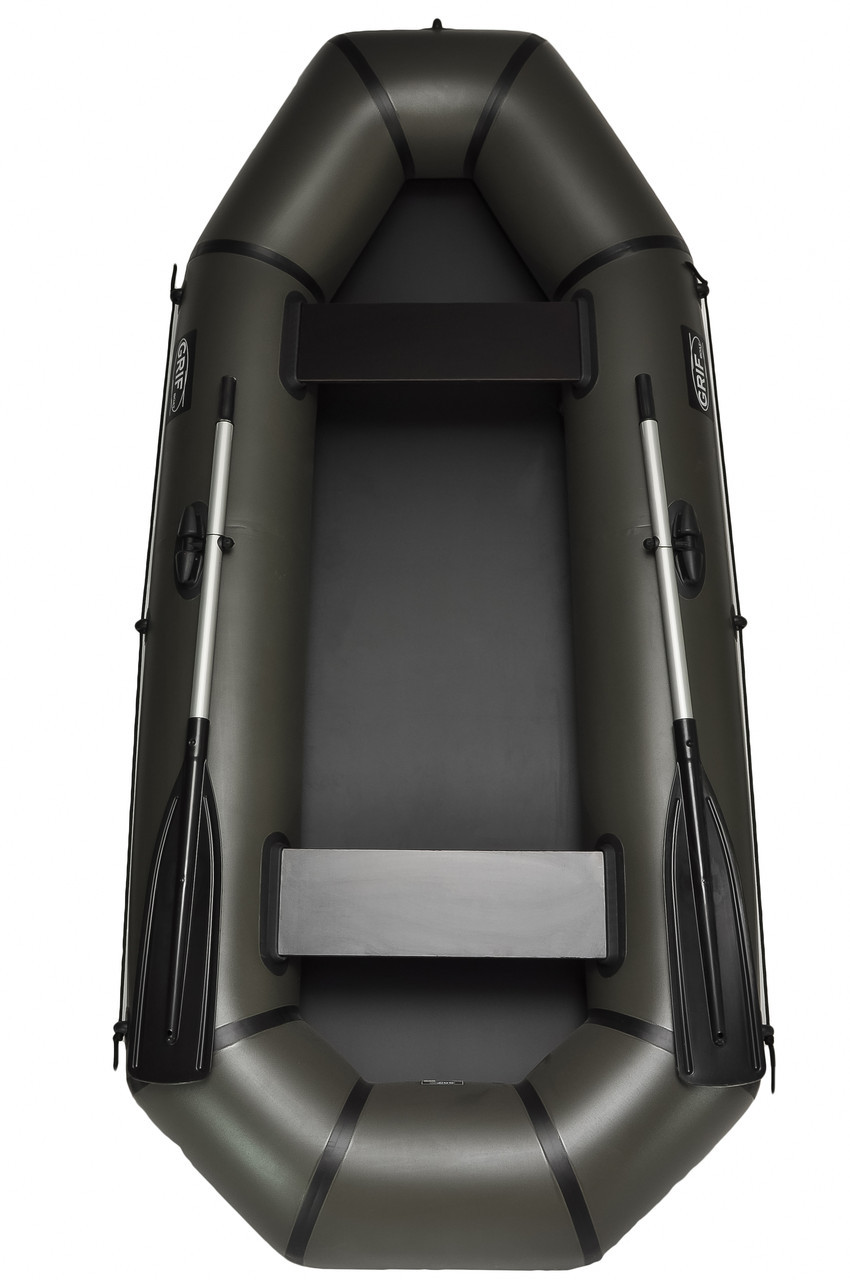 Човен надувний пвх двомісна Grif boat GH-270L