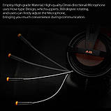Навушники Sades A6 7.1 Virtual Surround Sound Black/Orange, фото 9
