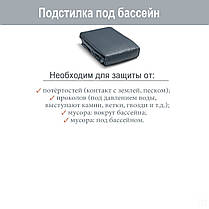 Каркасний басейн Intex 26340 (732x132 см ) (Пісочний фільтр-насос 8000 л/год, драбина, тент, підстилка), фото 2