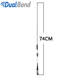Антена автомобільна Diamond SG-M507 Dual band, фото 4