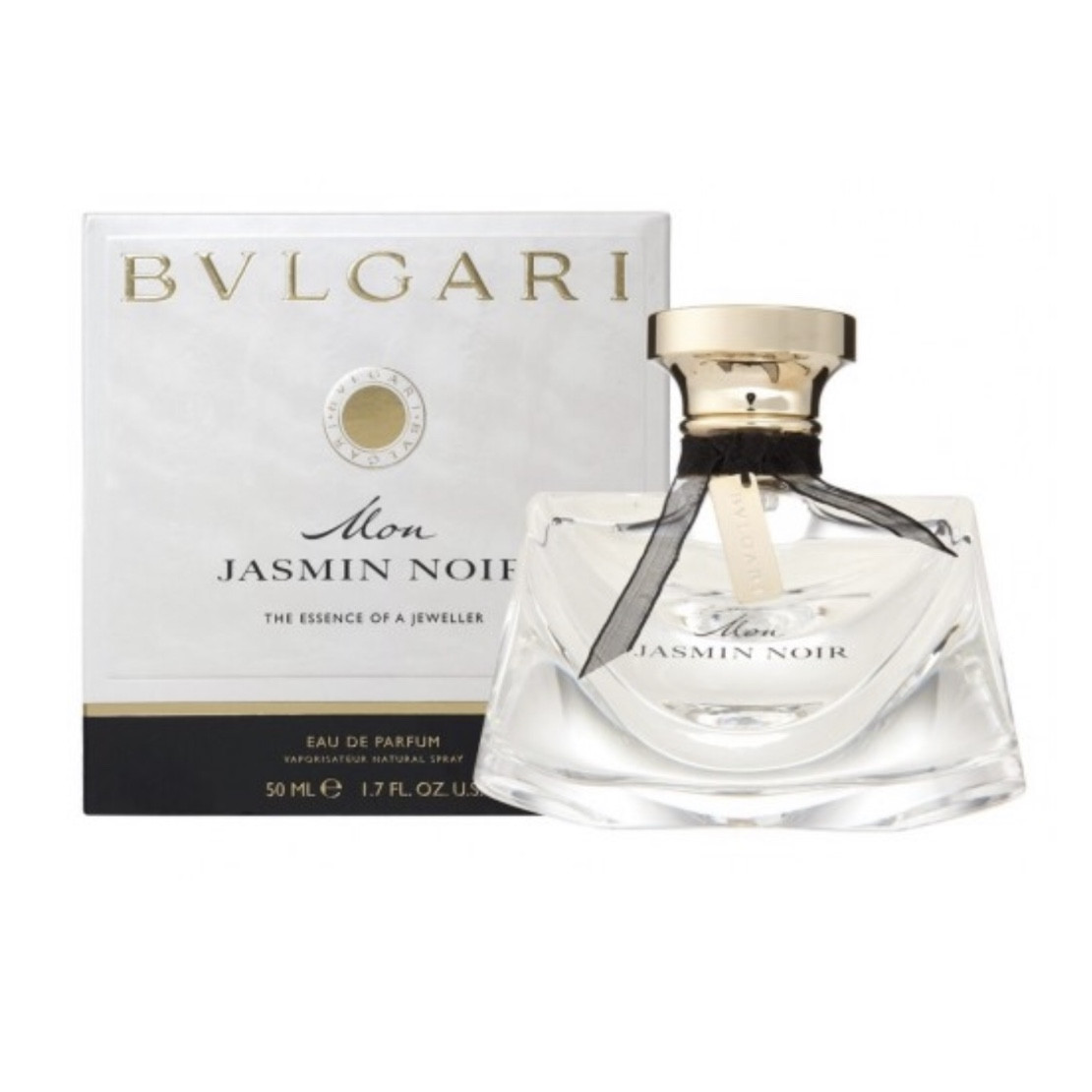 Оригінальні жіночі парфуми Bvlgari Mon Jasmin Noir 50ml парфумована вода, квітковий деревний аромат
