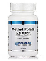 Метил-Фолат L-5-MTHF, Methyl Folate L-5-MTHF, Douglas Laboratories, 60 таблеток