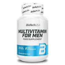 Комплекс вітамінів і мінералів для чоловіків Multivitamin for Men (60 табл.) BioTech USA
