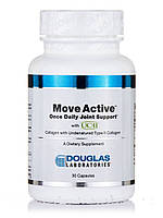 Суставная Активная однодневная совместная поддержка с UC-II, Move Active Once Daily Joint Support with UC-II, Douglas Laboratories, 30 капсул