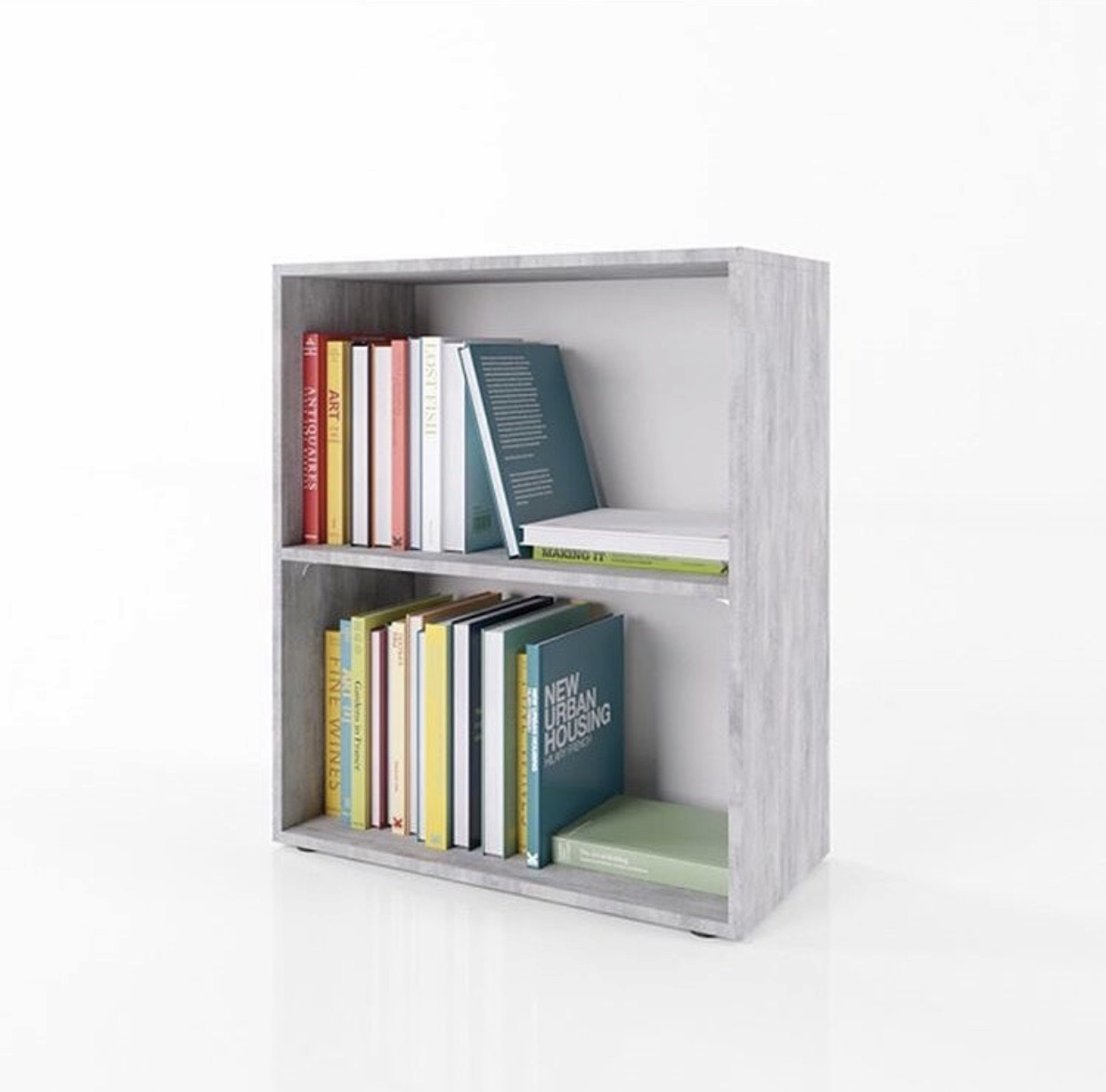 Стелаж для дому, полиця для книг з ДСП на 2 клітинки (4 КОЛЬОРИ) 600x780x300 мм Можливі Ваші розміри