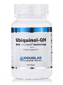 Убіхінол QH з технологією VESIsorb, Ubiquinol-QH with VESIsorb Technology, Douglas Laboratories, 60 м'яких гелів