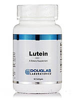 Лютеин, Lutein, Douglas Laboratories, 90 мягких гелей