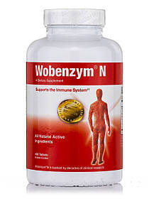 Вобензим Н, Wobenzym N, Douglas Laboratories, 400 таблеток