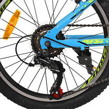 Дитячий велосипед Profi 20" G20PLAIN A20.2 блакитний двоколісний SHIMANO 18SP, фото 4