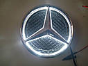 Емблема в решітку радіатора з підсвіткою для Mercedes E-class W212, фото 6