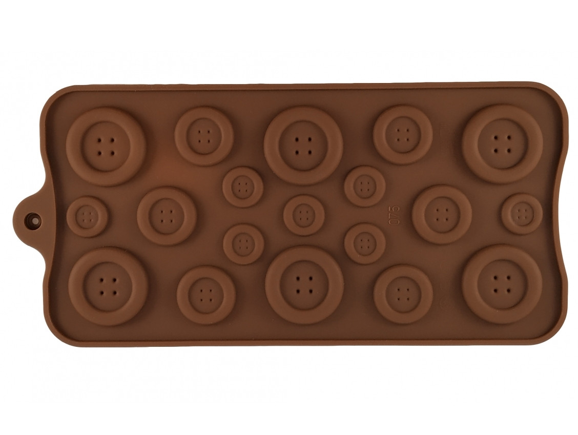Форма силіконова Гудзики