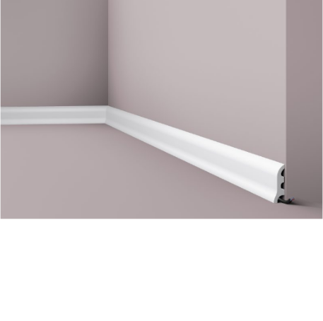 Плінтус підлоговий з дюрополімер NMC WALLSTYL FL 3