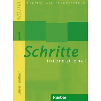 Книга для вчителя Schritte international 1 Lehrerhandbuch