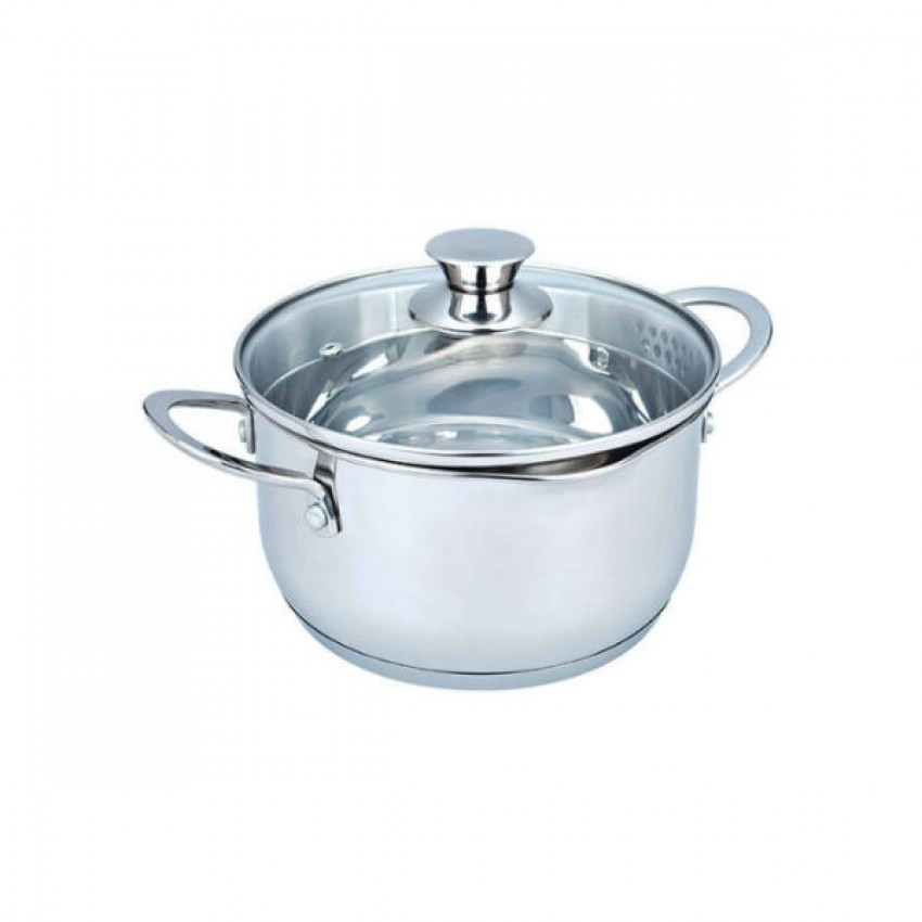 Каструля Maestro з нержавіючої сталі з кришкою 2 літри MR-3510-18, фото 1