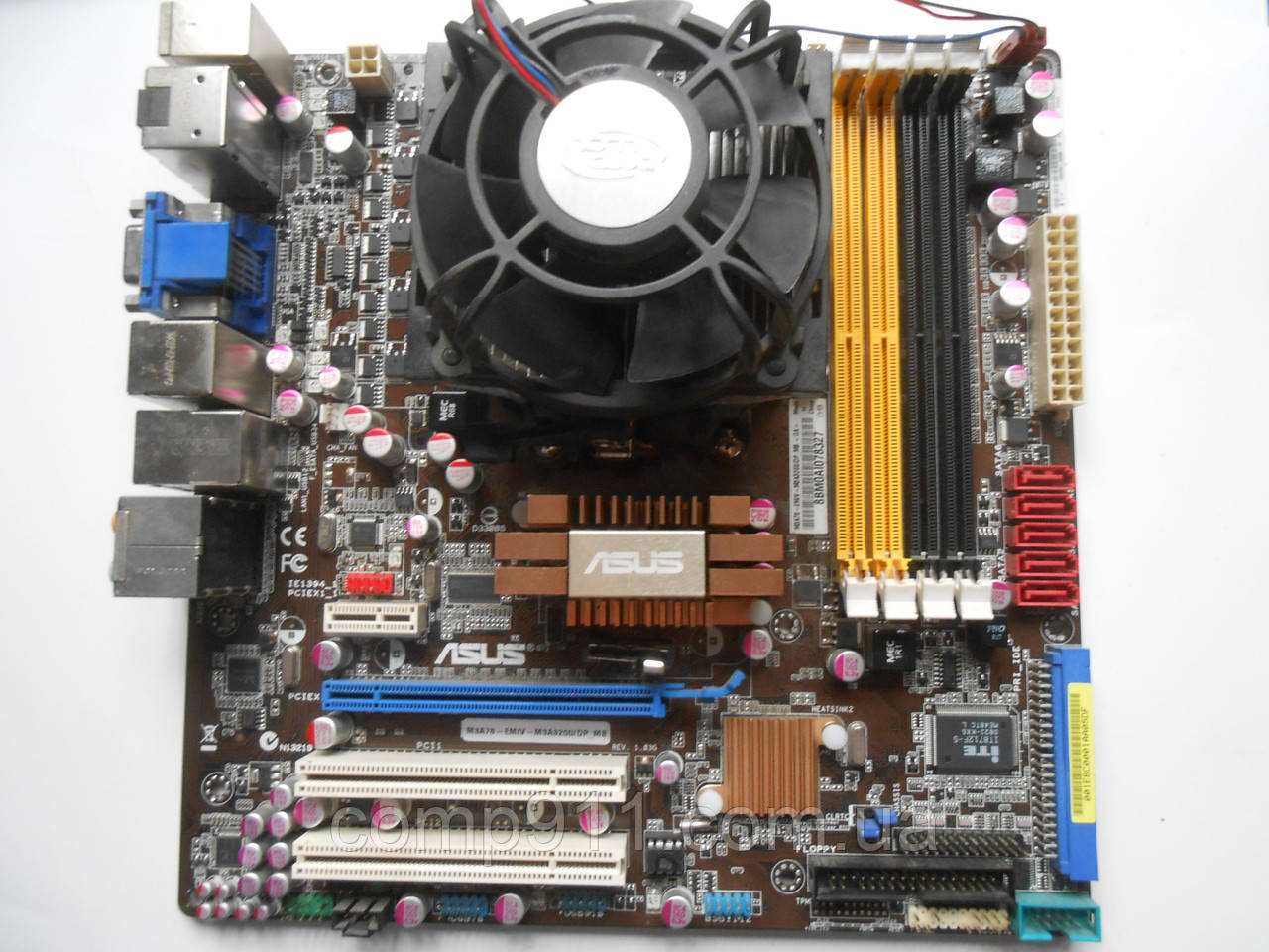 ASUS M3A78-EM AMD Socket AM2+ (AM3) топова плата