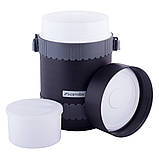 Термос харчовий обідній для супу Kamille 1800мл пластиковий KM-2029, фото 8