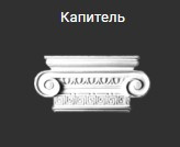 Капітель 1 GLANZEPOL 160х330х46мм