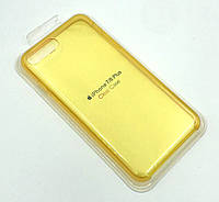 Чехол iPhone 7+ / 8+ Silicon Case Clear Yellow