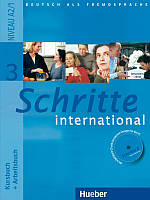 Учебник Schritte international 3 Kursbuch + Arbeitsbuch mit Audio-CD zum Arbeitsbuch und interaktiven Übungen