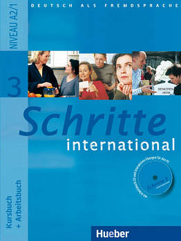 Підручник Schritte international 3 Kursbuch + Arbeitsbuch mit Audio-CD zum Arbeitsbuch und interaktiven