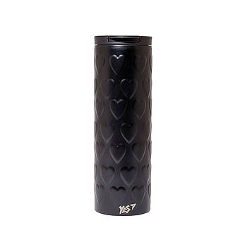 Термочашка YES Black Heart 420 мл (707335)