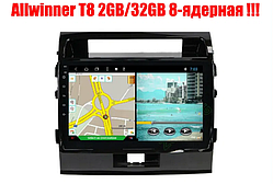 Штатна магнітола Toyota LC200 8 Core 2Gb/32Gb Android 8.1