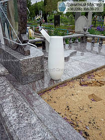 Гранитный комплекс молодой девушке из гранита и мрамора. Донецкая обл., г. Угледар 12