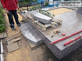 Гранитный комплекс молодой девушке из гранита и мрамора. Донецкая обл., г. Угледар 17