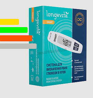Глюкометр Лонгевита Смарт - Longevita Smart, фото 1