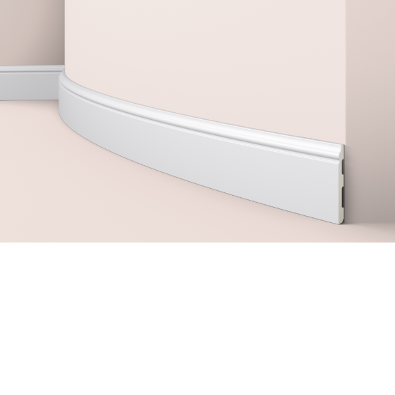 Плінтус підлоговий з дюрополімер NMC WALLSTYL FL 1 Flex