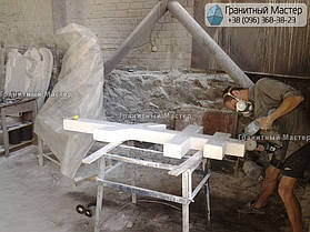 Памятник молодому парню погибшему в АТО. Киев, Южное кладбище 7