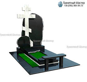 Памятник молодому парню погибшему в АТО. Киев, Южное кладбище 6