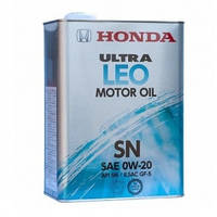 Honda Ultra LEO SN/GF-5 0W-20 4л. моторное масло синтетическое