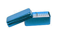 Стерилизатор для боров и эндо файлов (средний) 72отв, синий