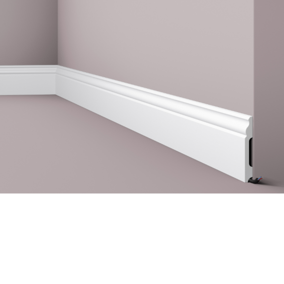 Плінтус підлоговий з дюрополімер NMC WALLSTYL FB 2