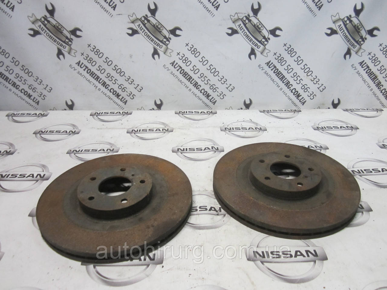Передній гальмівний диск Nissan Murano Z50