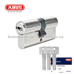 Циліндр Abus Bravus compact 1000 130 (60x70) ключ-ключ матовий хром