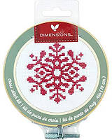 Набор для вышивания Dimensions Merry Snowflake//Снежинка 72-76049