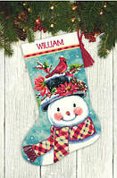 Набор для вышивания Dimensions Seasonal Snowman//Снеговик 71-09159