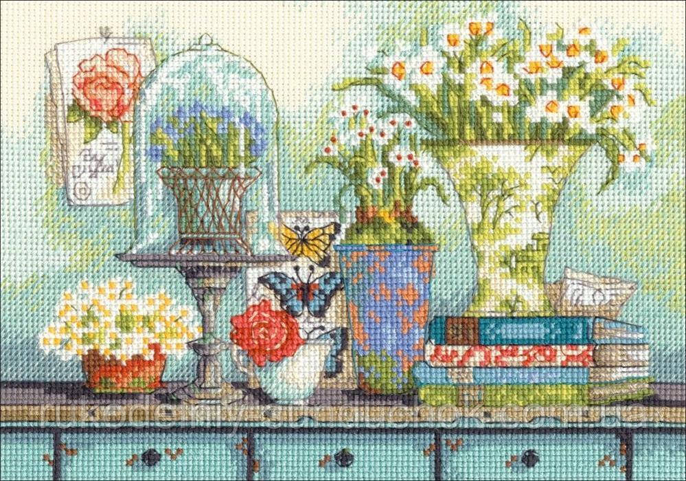 Набір для вишивання Dimensions Garden collectibles//Садові предмети 70-65194