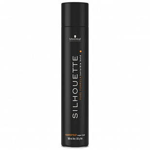 Лак для волосся супер сильної фіксації 500мл SILHOUETTE Hairspray super hold Schwarzkopf