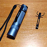 Металева чорна кліпса для ліхтаря, фото 2