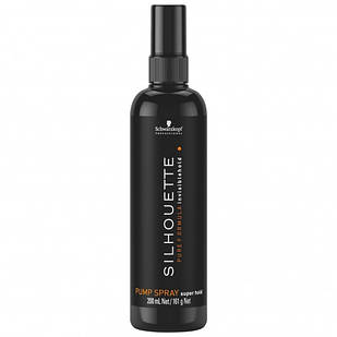 Помповий спрей супер сильної фіксації Silhouette Pumpspray super hold 200мл.