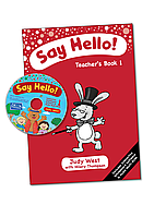 Учебное пособие Delta Publishing Say Hello! Judy West (Teacher`s book, Multi-ROM, CEFR Pre A1/1 level)