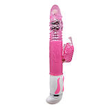 Rabbit вібратор Transparent Vibe, фото 2