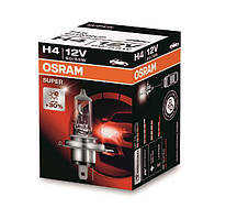 Автомобільна галогенна лампа "OSRAM" (H4) (SUPER)(12V)(60/55W)(+30%)